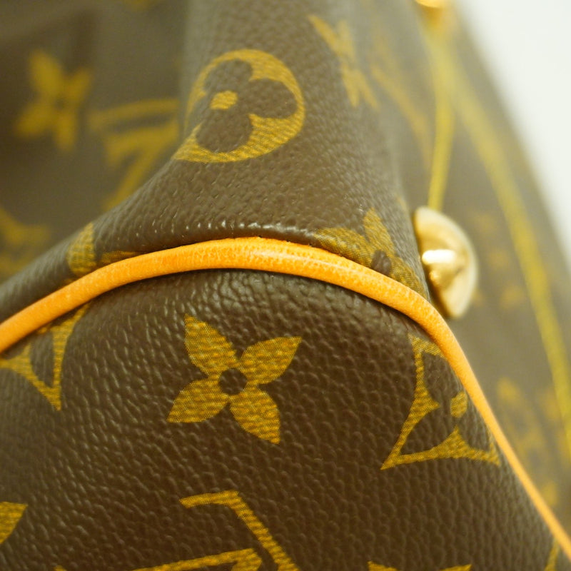 【6cc4136】ルイヴィトン ハンドバッグ モノグラム ティヴォリPM M40143 ブラウン【中古】レディース