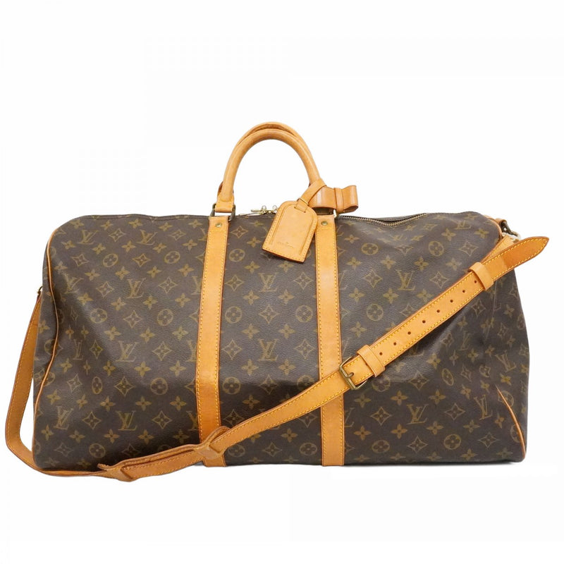 【6cc4165】ルイヴィトン ボストンバッグ モノグラム キーポルバンドリエール55 M41414 ブラウン【中古】メンズ レディース ユニセックス