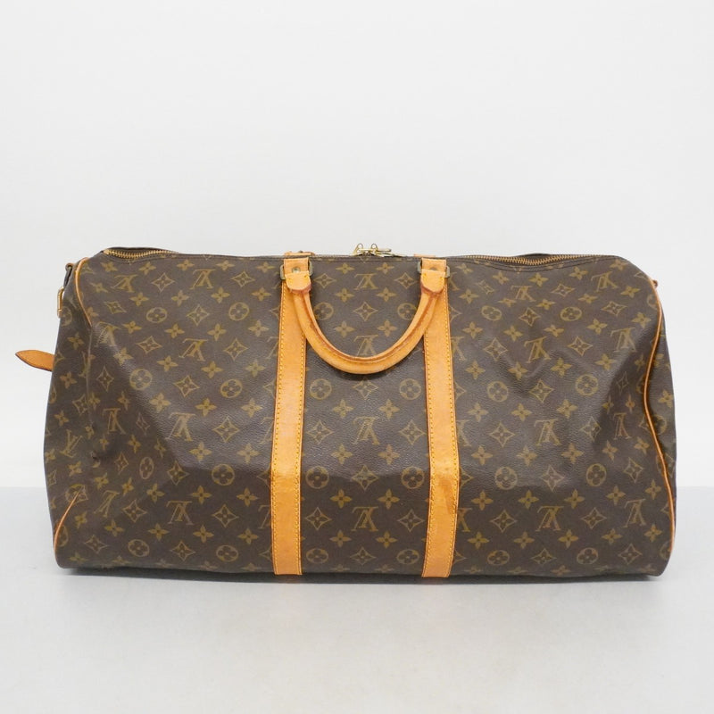 【6cc4165】ルイヴィトン ボストンバッグ モノグラム キーポルバンドリエール55 M41414 ブラウン【中古】メンズ レディース ユニセックス