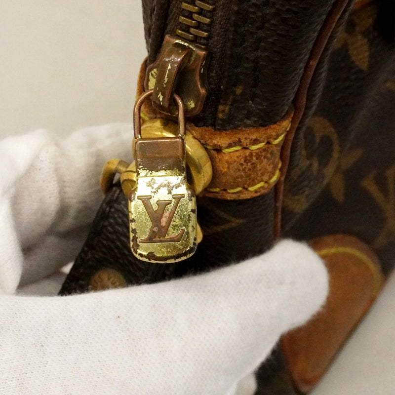 【6cc4172】ルイヴィトン クラッチバッグ モノグラム マルリードラゴンヌGM M51825 ブラウン【中古】メンズ