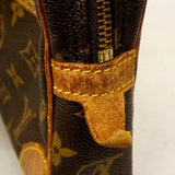 【6cc4172】ルイヴィトン クラッチバッグ モノグラム マルリードラゴンヌGM M51825 ブラウン【中古】メンズ