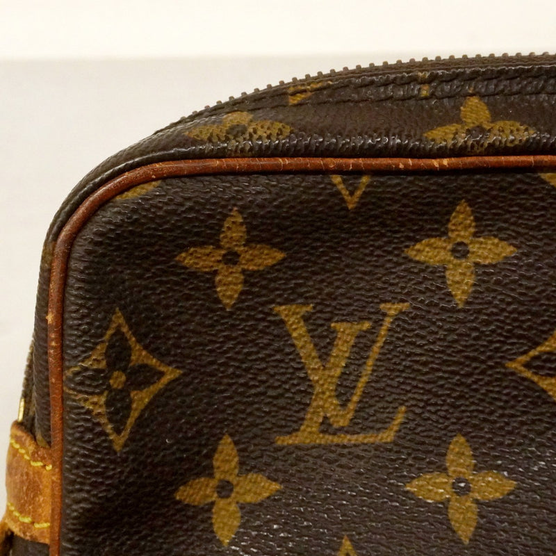 【6cc4172】ルイヴィトン クラッチバッグ モノグラム マルリードラゴンヌGM M51825 ブラウン【中古】メンズ