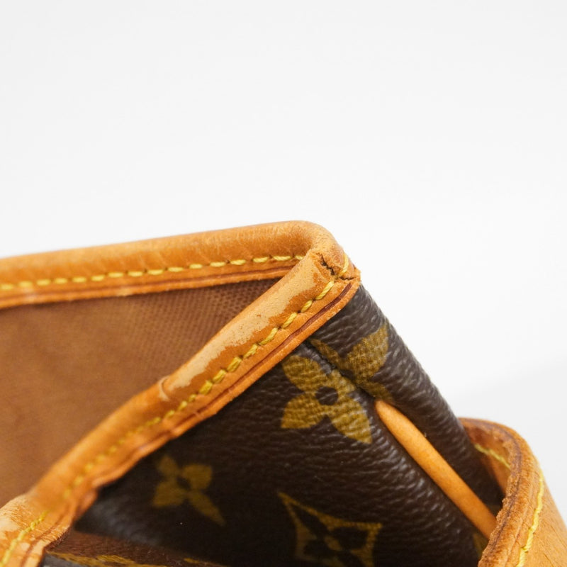【6cc4202】ルイヴィトン トートバッグ モノグラム バティニョールオリゾンタル M51154 ブラウン【中古】レディース