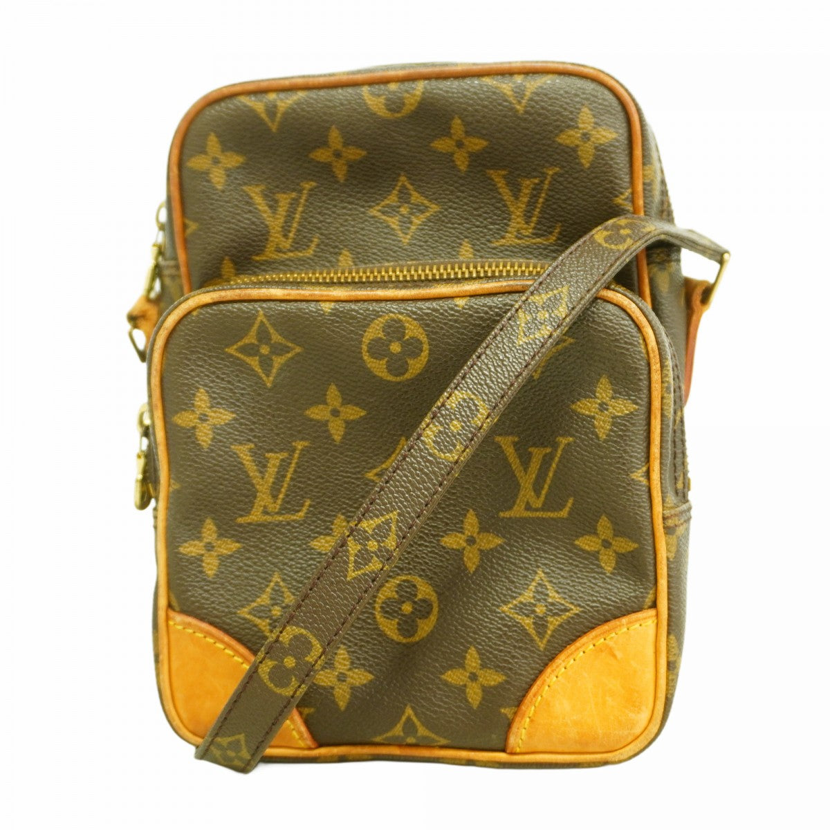 【6cc4231】ルイヴィトン ショルダーバッグ モノグラム アマゾン M45236 ブラウン【中古】レディース