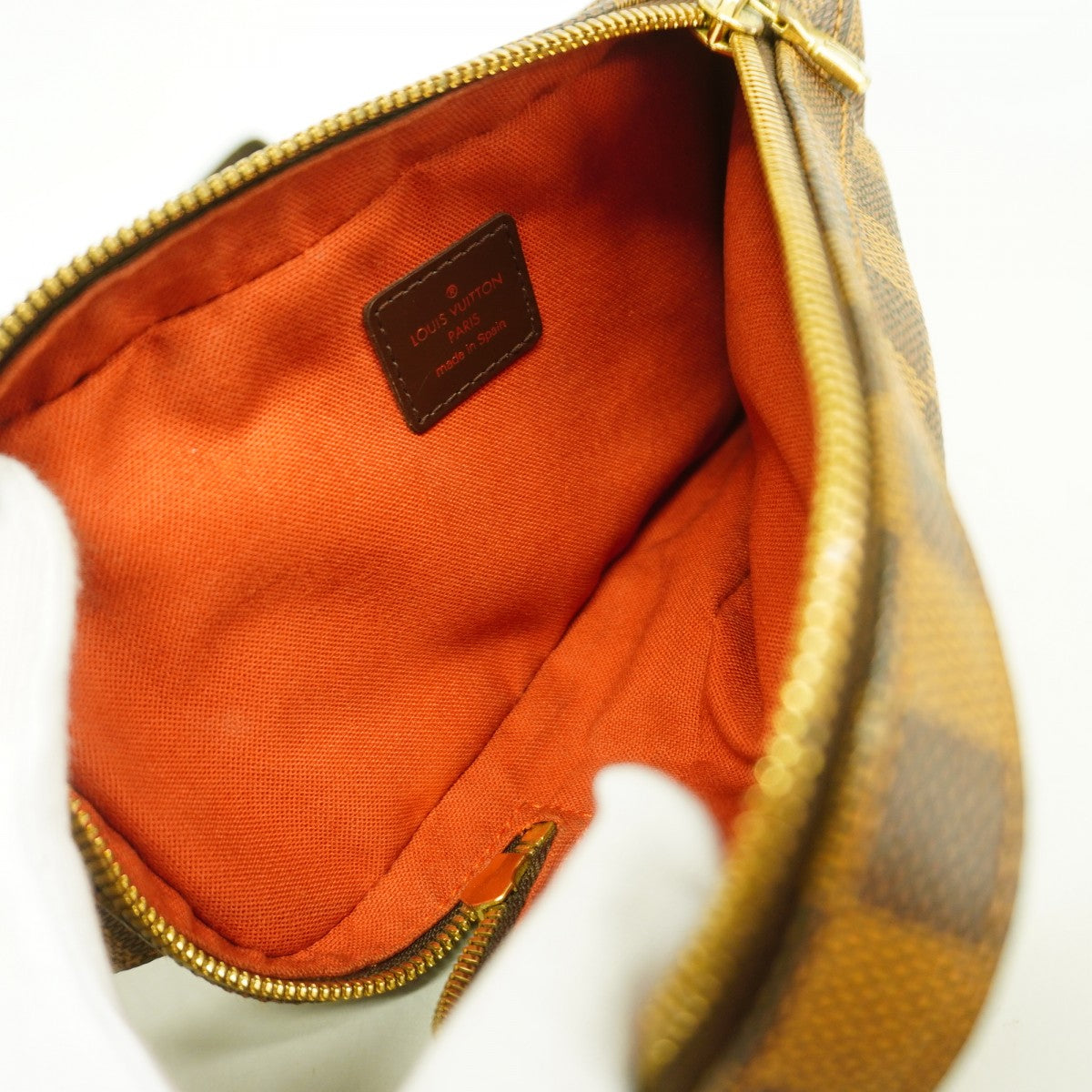 ★最終価格【6cc4284】ルイヴィトン ボディバッグ ダミエ ジェロニモス N51994 エベヌ【中古】メンズ