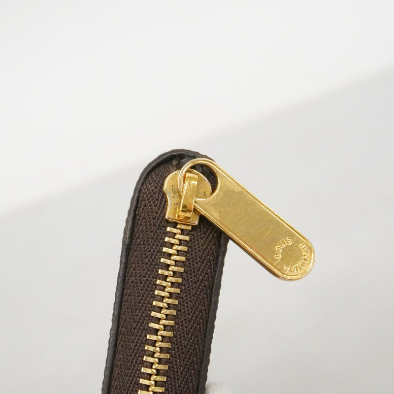 ★最終価格【6cd4288-h】ルイヴィトン コインケース ダミエ ジッピーコインパース N63070 エベヌ【中古】メンズ レディース ユニセックス