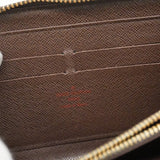 【6cd4357-k】ルイヴィトン 長財布 ダミエ ジッピーウォレット N60015 エベヌ【中古】メンズ レディース ユニセックス