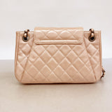 ★最終価格★SALE【6cd4468-k】シャネル ショルダーバッグ マトラッセ Wチェーン パリスソウル レザー カーフスキン ピンク シルバー金具【中古】レディース