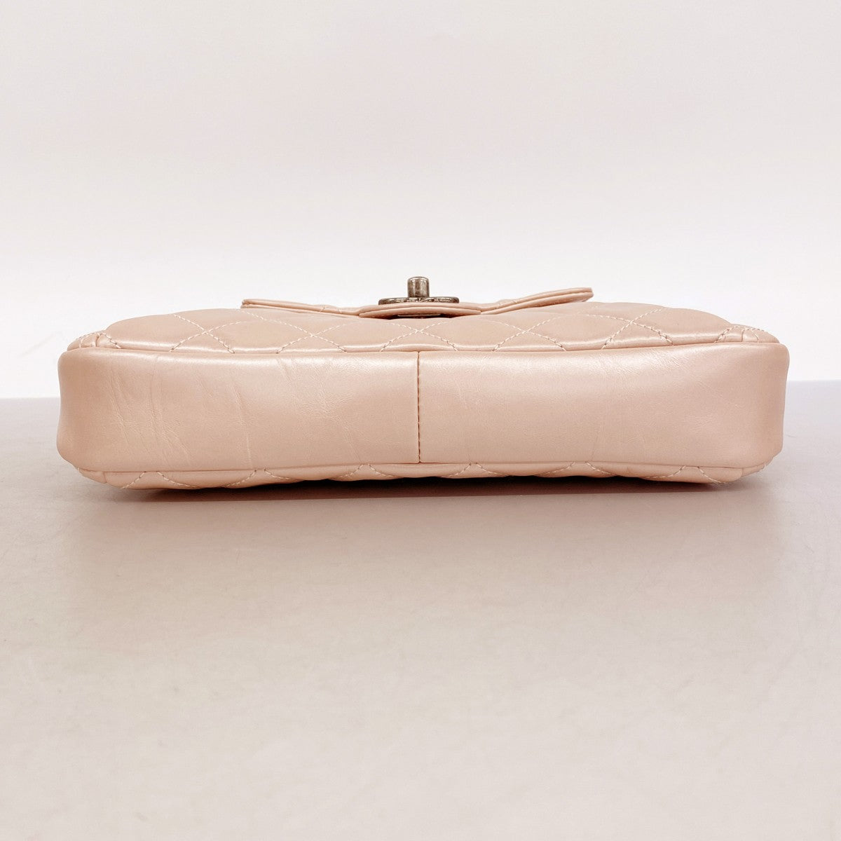 ★最終価格★SALE【6cd4468-k】シャネル ショルダーバッグ マトラッセ Wチェーン パリスソウル レザー カーフスキン ピンク シルバー金具【中古】レディース