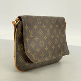 【6cd4494】ルイヴィトン ショルダーバッグ モノグラム ミュゼットタンゴショートストラップ M51257 ブラウン【中古】レディース