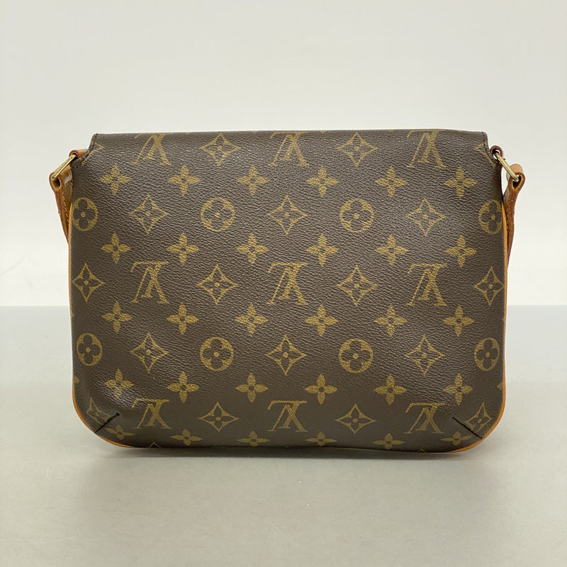 【6cd4494】ルイヴィトン ショルダーバッグ モノグラム ミュゼットタンゴショートストラップ M51257 ブラウン【中古】レディース