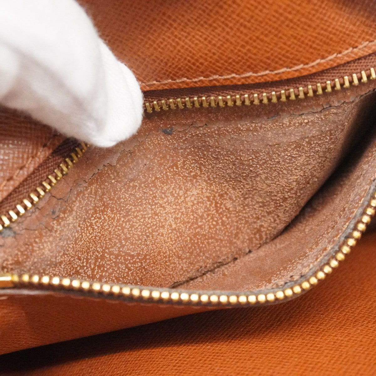 ★SALE【6cd4548】ルイヴィトン クラッチバッグ モノグラム マルリードラゴンヌGM M51825 ブラウン【中古】メンズ