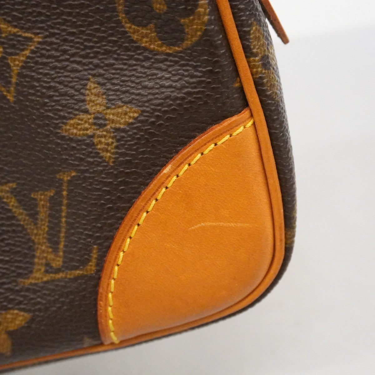 ★SALE【6cd4548】ルイヴィトン クラッチバッグ モノグラム マルリードラゴンヌGM M51825 ブラウン【中古】メンズ