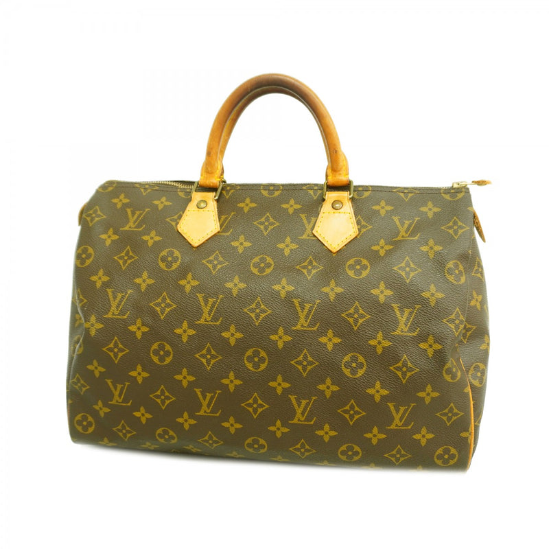 【6cd4554】ルイヴィトン ハンドバッグ モノグラム スピーディ35 M41107 ブラウン【中古】レディース