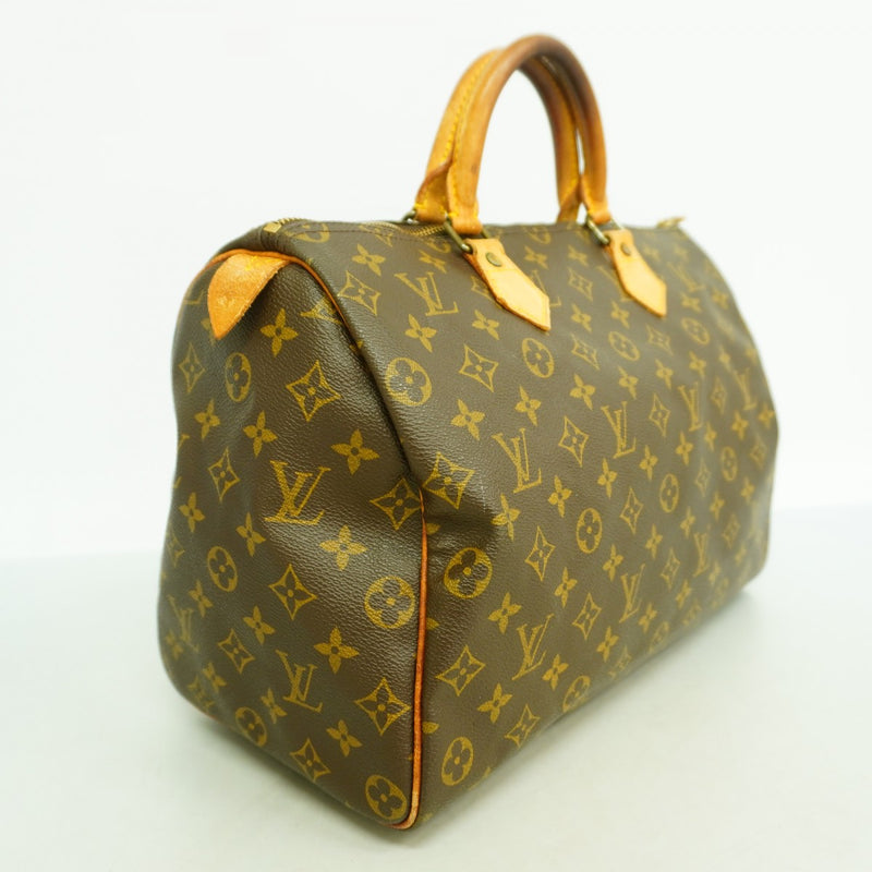 【6cd4554】ルイヴィトン ハンドバッグ モノグラム スピーディ35 M41107 ブラウン【中古】レディース