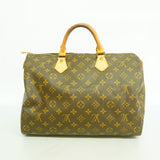 【6cd4554】ルイヴィトン ハンドバッグ モノグラム スピーディ35 M41107 ブラウン【中古】レディース