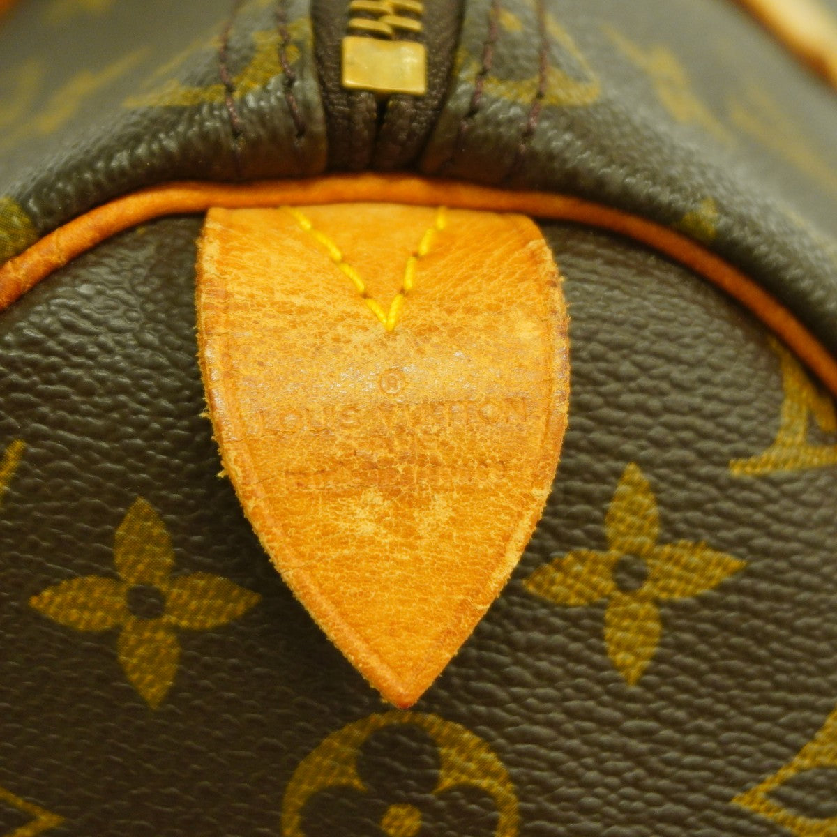 【6cd4554】ルイヴィトン ハンドバッグ モノグラム スピーディ35 M41107 ブラウン【中古】レディース