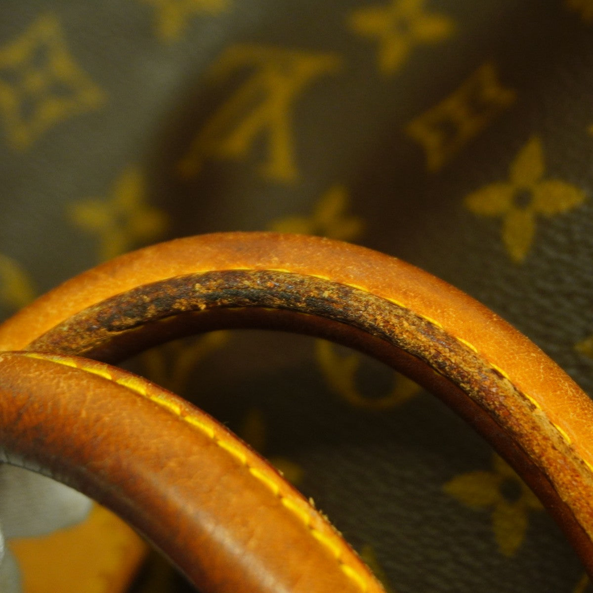 【6cd4554】ルイヴィトン ハンドバッグ モノグラム スピーディ35 M41107 ブラウン【中古】レディース