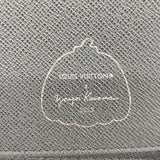 【6cd4563-k】ルイヴィトン 長財布 モノグラム・エクリプス リバース ジッピーウォレットヴェルティカル M81971 グレー ブラック 草間彌生コラボ【中古】メンズ