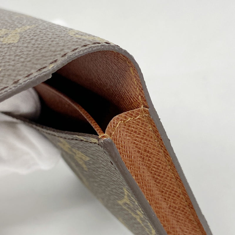 【6cd4595-k】ルイヴィトン 名刺入れ モノグラム アンヴェロップカルトドゥヴィジット M62920 ブラウン【中古】メンズ レディース ユニセックス