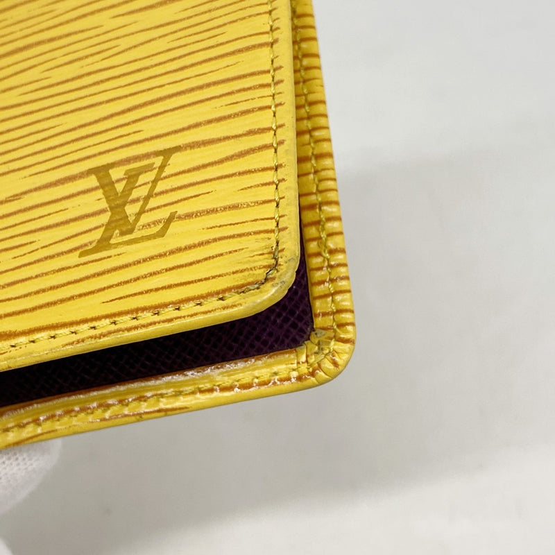 ★SALE【6cd4596-k】ルイヴィトン カードケース エピ ポルト2カルトヴェルティカル M63209 ジョーヌ【中古】メンズ レディース ユニセックス