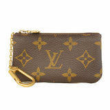 【6cd4600-k】ルイヴィトン コインケース モノグラム ポシェットクレ M62650 ブラウン【中古】メンズ レディース ユニセックス