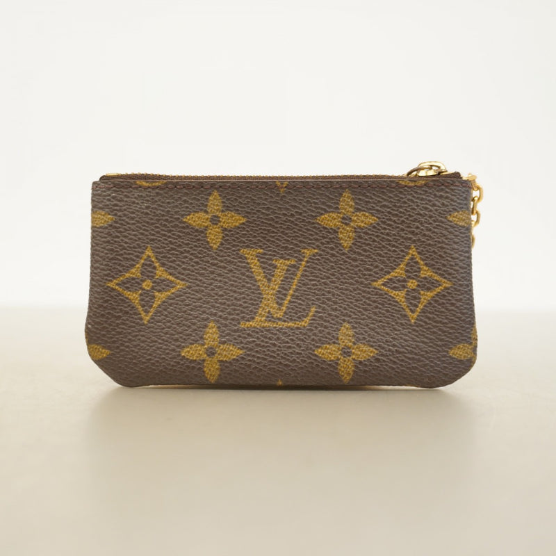 【6cd4600-k】ルイヴィトン コインケース モノグラム ポシェットクレ M62650 ブラウン【中古】メンズ レディース ユニセックス