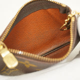 【6cd4600-k】ルイヴィトン コインケース モノグラム ポシェットクレ M62650 ブラウン【中古】メンズ レディース ユニセックス