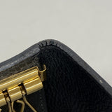 【6cd4641-k】ルイヴィトン キーケース モノグラム・アンプラント ミュルティクレ6 M64421 ノワール【中古】メンズ レディース ユニセックス