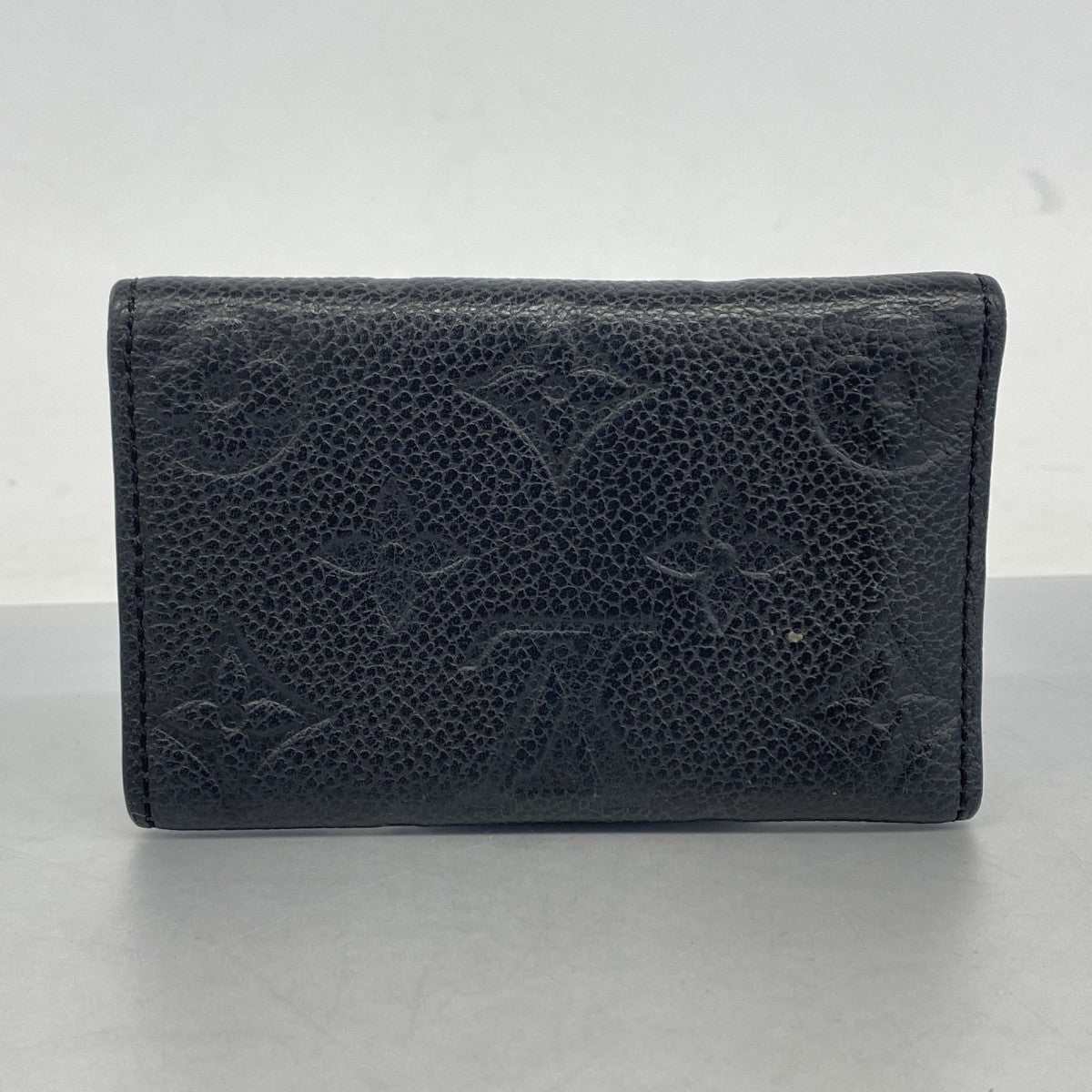 【6cd4641-k】ルイヴィトン キーケース モノグラム・アンプラント ミュルティクレ6 M64421 ノワール【中古】メンズ レディース ユニセックス