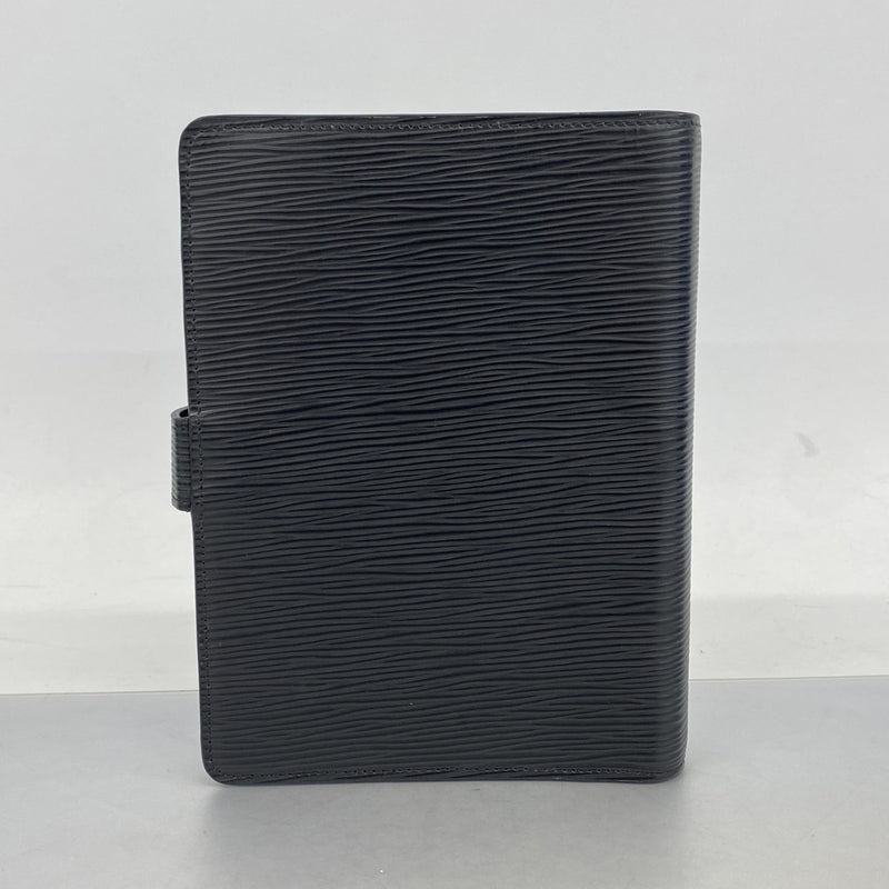 【6cd4642-k】ルイヴィトン 手帳カバー エピ アジェンダMM R20042 ノワール【中古】メンズ レディース ユニセックス