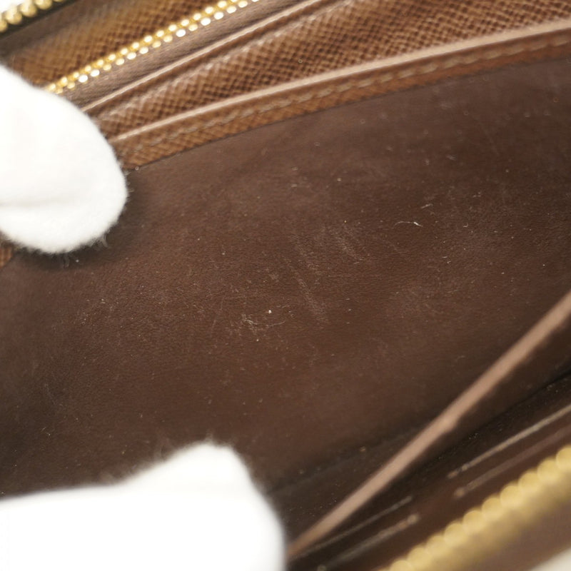 【6cd4654】ルイヴィトン 長財布 ダミエ ジッピーウォレット N60015 エベヌ【中古】メンズ レディース ユニセックス