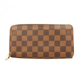 【6cd4654】ルイヴィトン 長財布 ダミエ ジッピーウォレット N60015 エベヌ【中古】メンズ レディース ユニセックス