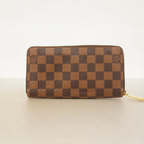 【6cd4654】ルイヴィトン 長財布 ダミエ ジッピーウォレット N60015 エベヌ【中古】メンズ レディース ユニセックス