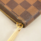 【6cd4654】ルイヴィトン 長財布 ダミエ ジッピーウォレット N60015 エベヌ【中古】メンズ レディース ユニセックス