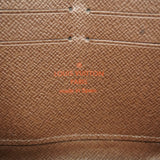 【6cd4654】ルイヴィトン 長財布 ダミエ ジッピーウォレット N60015 エベヌ【中古】メンズ レディース ユニセックス