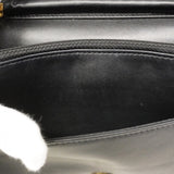 ★SALE【6cd4675】シャネル ショルダーウォレット ボーイシャネル キャビアスキン ブラック ゴールド金具【中古】レディース