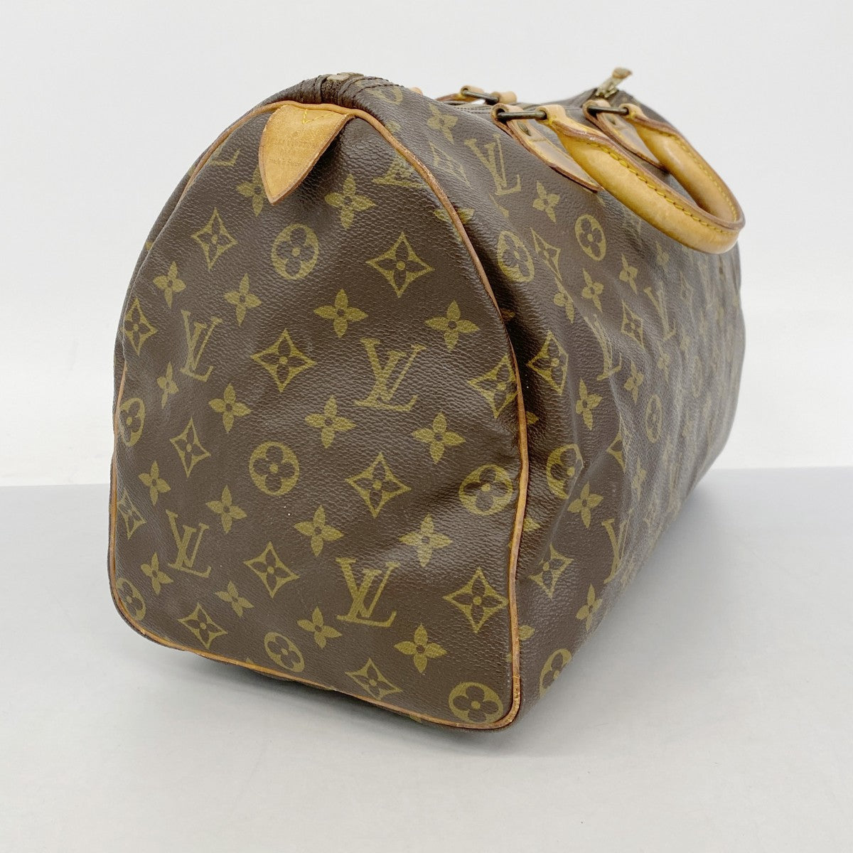 【6cd4697】ルイヴィトン ハンドバッグ モノグラム スピーディ35 M41107 ブラウン【中古】レディース