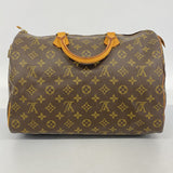 【6cd4697】ルイヴィトン ハンドバッグ モノグラム スピーディ35 M41107 ブラウン【中古】レディース