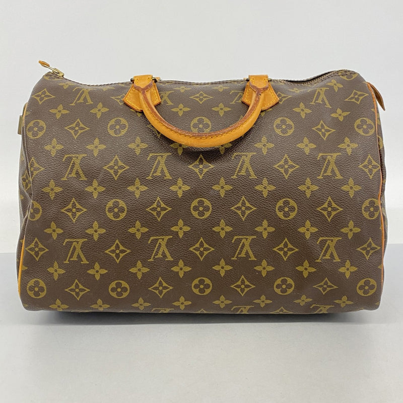 【6cd4697】ルイヴィトン ハンドバッグ モノグラム スピーディ35 M41107 ブラウン【中古】レディース