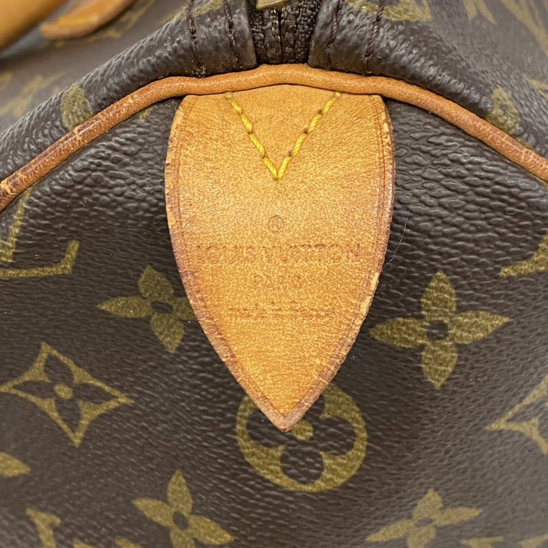 【6cd4697】ルイヴィトン ハンドバッグ モノグラム スピーディ35 M41107 ブラウン【中古】レディース