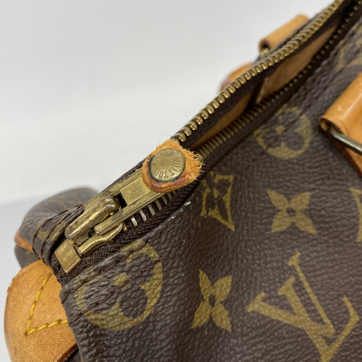 【6cd4697】ルイヴィトン ハンドバッグ モノグラム スピーディ35 M41107 ブラウン【中古】レディース