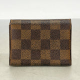★SALE【6cd4764】ルイヴィトン カードケース ダミエ アンヴェロップカルトドゥヴィジット N62920 エベヌ【中古】メンズ レディース ユニセックス