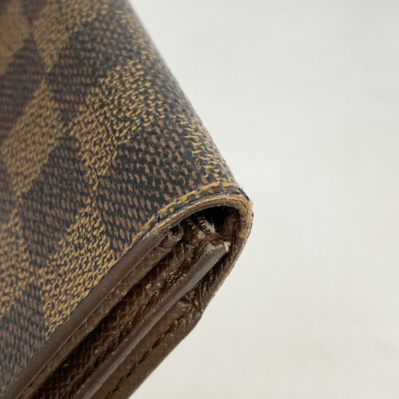 ★SALE【6cd4764】ルイヴィトン カードケース ダミエ アンヴェロップカルトドゥヴィジット N62920 エベヌ【中古】メンズ レディース ユニセックス