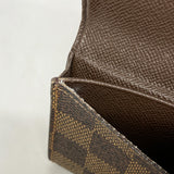 ★SALE【6cd4764】ルイヴィトン カードケース ダミエ アンヴェロップカルトドゥヴィジット N62920 エベヌ【中古】メンズ レディース ユニセックス