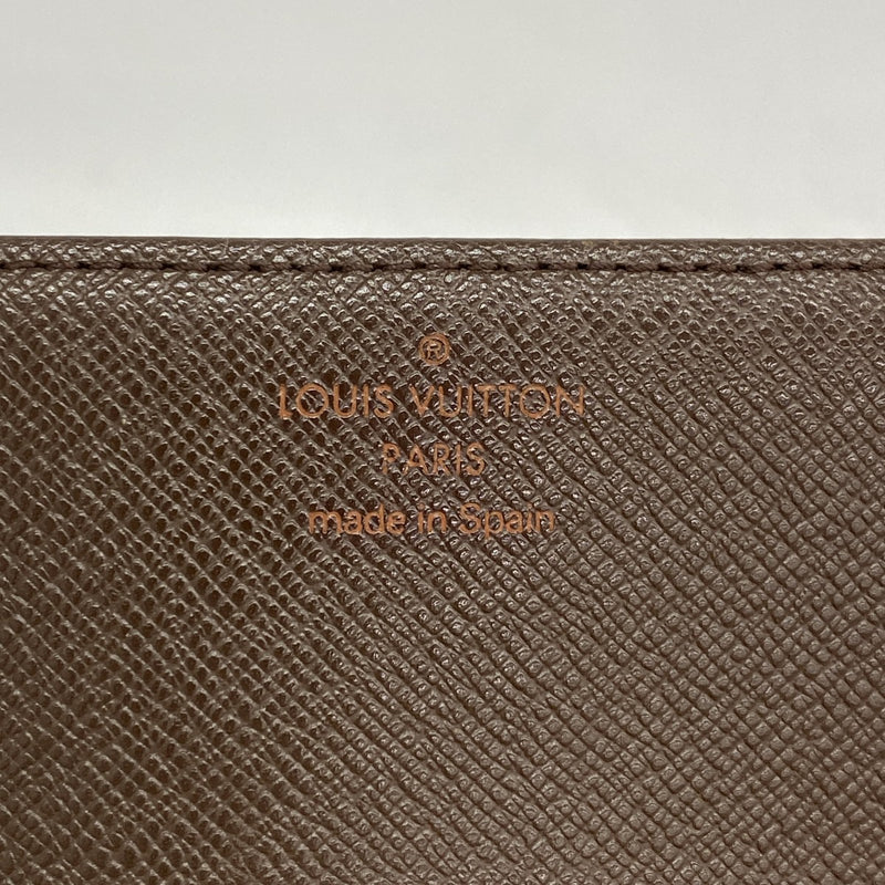 ★SALE【6cd4764】ルイヴィトン カードケース ダミエ アンヴェロップカルトドゥヴィジット N62920 エベヌ【中古】メンズ レディース ユニセックス