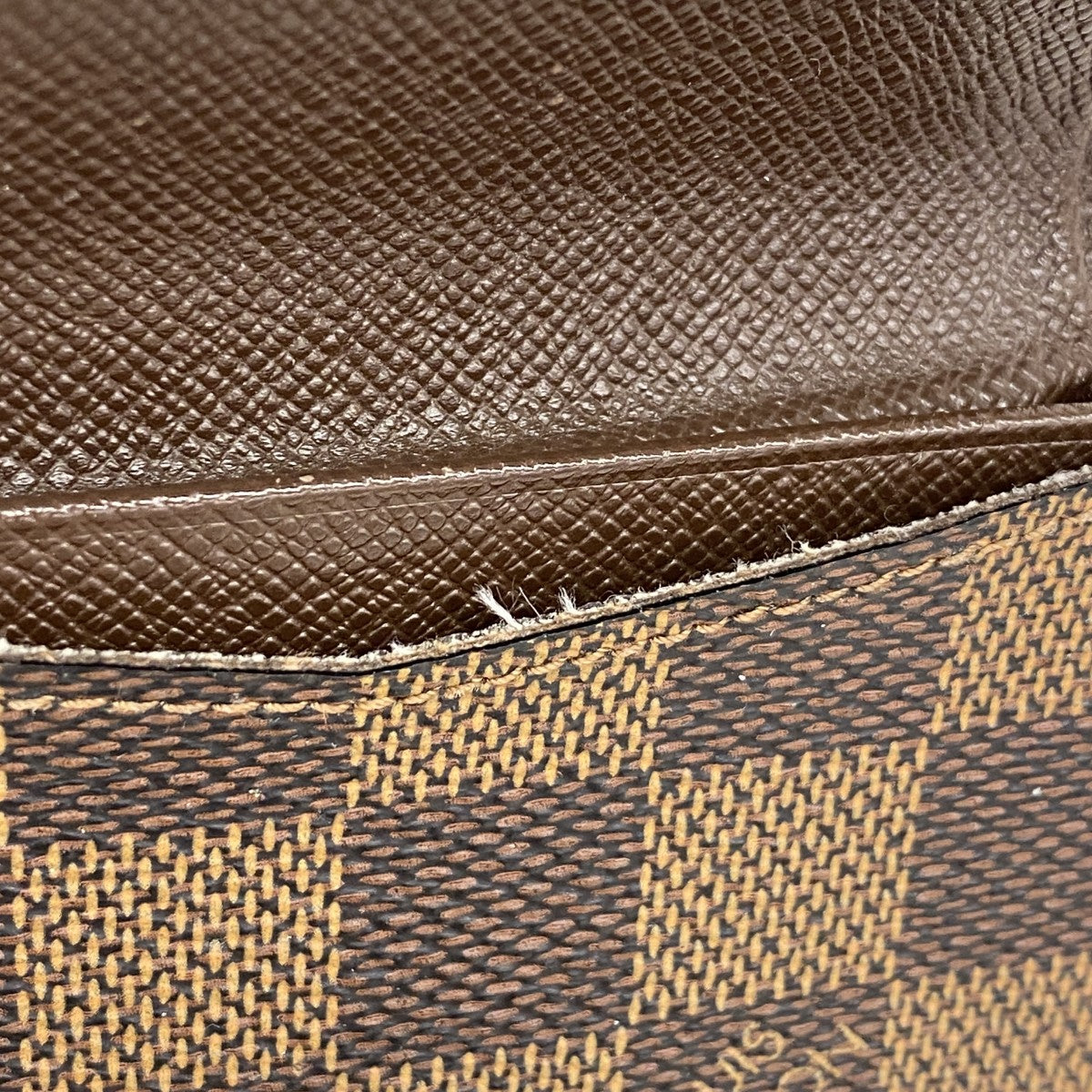 ★SALE【6cd4764】ルイヴィトン カードケース ダミエ アンヴェロップカルトドゥヴィジット N62920 エベヌ【中古】メンズ レディース ユニセックス