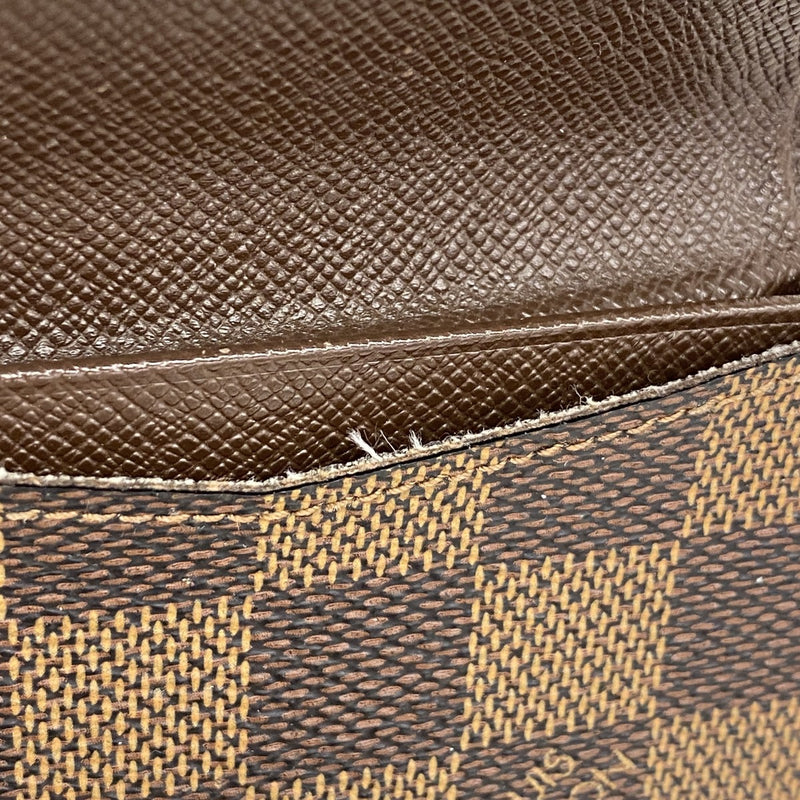 ★SALE【6cd4764】ルイヴィトン カードケース ダミエ アンヴェロップカルトドゥヴィジット N62920 エベヌ【中古】メンズ レディース ユニセックス