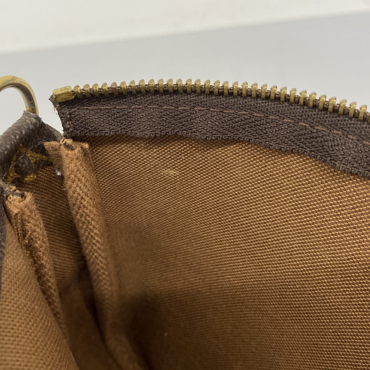 【6cd4798】ルイヴィトン ポーチ モノグラム ポシェットアクセソワール M51980 ブラウン【中古】レディース