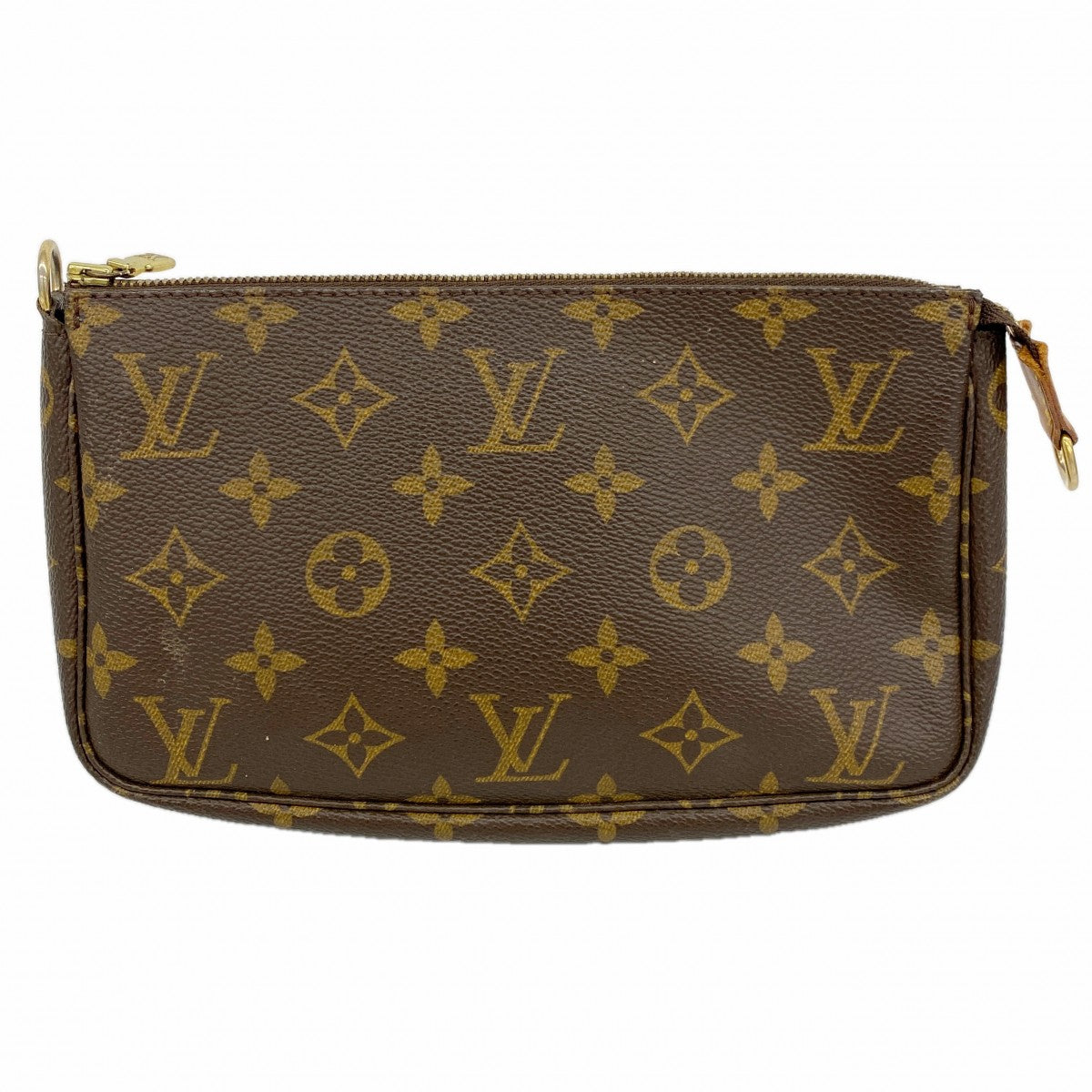 【6cd4798】ルイヴィトン ポーチ モノグラム ポシェットアクセソワール M51980 ブラウン【中古】レディース